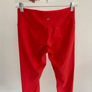 lululemon athletica coral wunder under Leggings